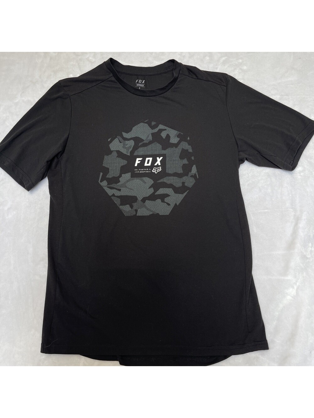 Fox Ranger Black Cotton Mesh Tshirt Men’s Large